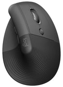 Logitech LIFT Vertical  Ergonomic Mouse for Business - GRAPHITE, WHITE | 910-006494 , 910-006496