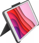 Logitech Combo Touch for iPad (7th, 8th, and 9th generation) - Graphite Backlit Keyboard Case with Trackpad