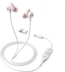 Logitech Zone Wired Earbuds - ROSE , GRAPHITE- USB - EMEA-914 | 981-001135, 981-001013