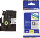 Brother TZ-M931 P-touch Label Tape, 12mm, (1/2"), Black on Matte Silver