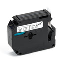 Brother P-touch 12mm MK231 , Black on White