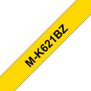 Brother P-touch 9mm MK621, Black on Yellow