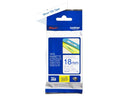 Brother TZ-243 P-touch Label Tape, 18mm, (3/4"), Blue on White