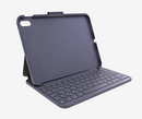 Logitech Slim Folio Keyboard Case for iPad (10th Gen) with Integrated Bluetooth Wireless Keyboard - Oxford Grey (Arabic/English) | 920-011414