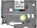 Brother TZ-231 P-touch Label Tape, 12mm, (1/2"), Black on White