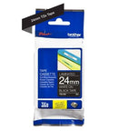 Brother TZ-355 P-touch Label Tape, 24mm, (1"), White on Black