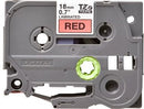 Brother TZ-441 P-touch Label Tape, 18mm, (3/4"), Black on Red
