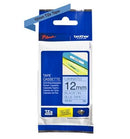 Brother TZ-531 P-touch Label Tape, 12mm, (1/2"), Black on Blue