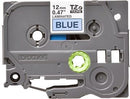 Brother TZ-531 P-touch Label Tape, 12mm, (1/2"), Black on Blue