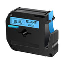 Brother P-touch 12mm MK531, Black on Blue