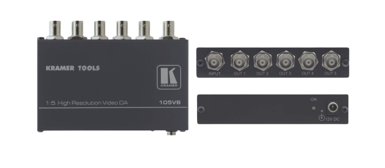 105VB 1:5 Composite Video Distribution Amplifier