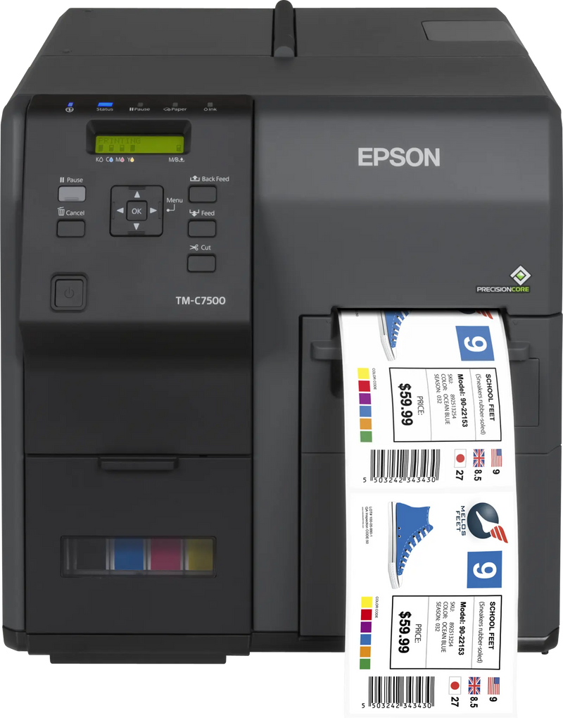 Epson ColorWorks C7500 Inkjet Label Printer