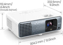 BenQ TK710 4K, 3200 Lumens, Laser Technology Gaming Projector
