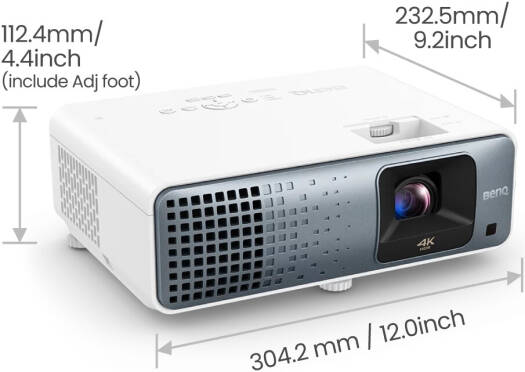 BenQ TK710 4K, 3200 Lumens, Laser Technology Gaming Projector