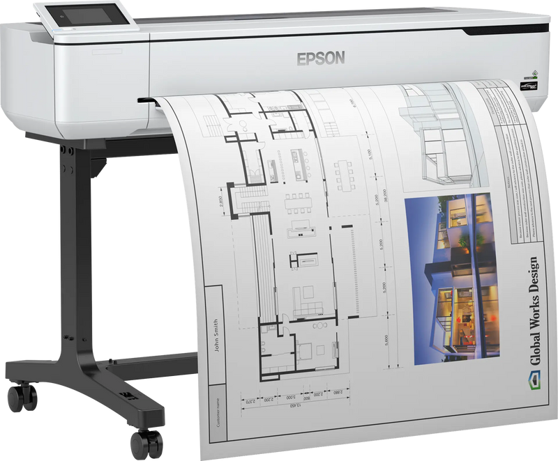 Epson SureColor SC-T5100 Wireless Large-Format Printer with Stand