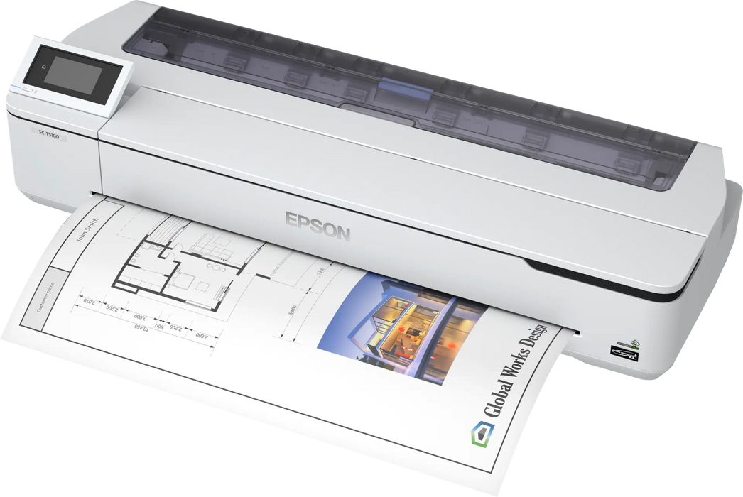 Epson SureColor SC-T5100N Wireless Large-Format Printer (No Stand)