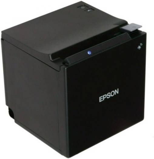 Epson TM-m30II (122): USB + Ethernet + NES, Black, PS, UK mPOS Receipt Printer