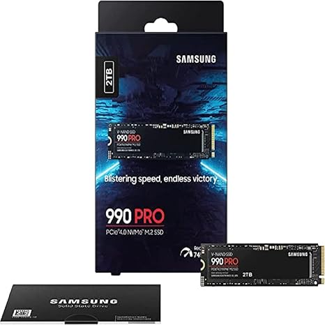 Samsung 990 PRO 2TB PCIe 4.0 NVMe M.2 | MZ-V9P2T0BW