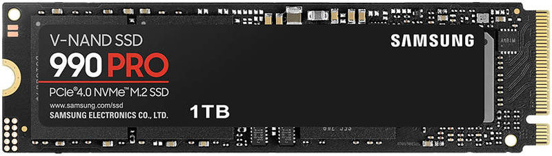 Samsung 990 PRO 1TB PCIe 4.0 (up to 7450 MB/s) NVMe M.2 | MZ-V9P1T0BW