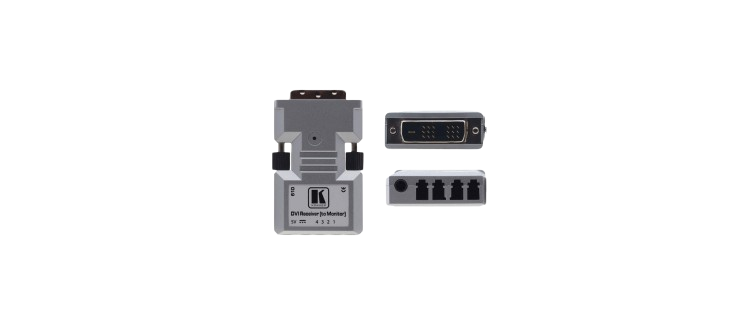 610R Detachable DVI Optical Receiver