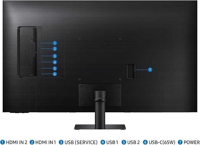 Samsung 32" M70D 4K UHD Monitor | LS32DM702UMXUE