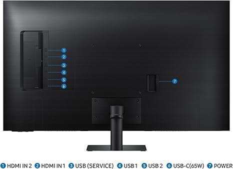 Samsung 43" M70D VA 4K UHD Monitor | LS43DM702UMXUE