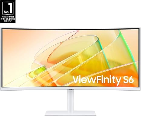 Samsung 34" ViewFinity S6 S65TC Ultra-WQHD Monitor | LS34C650TAMXUE