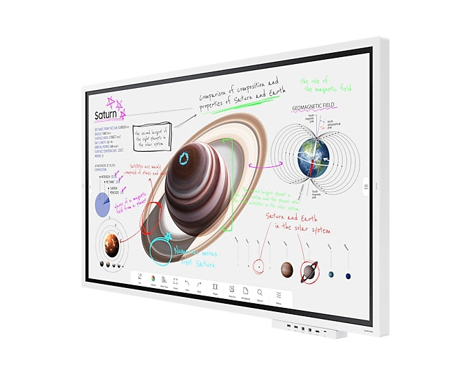 Samsung 65" Flip Pro WM65B Interactive Display | LH65WMBWBGCXUE