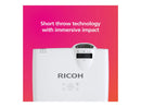 RICOH WUL5A40ST 3LCD Short Throw Laser Projector 4500 Lumens