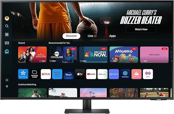 Samsung 32" M70D 4K UHD Monitor | LS32DM702UMXUE