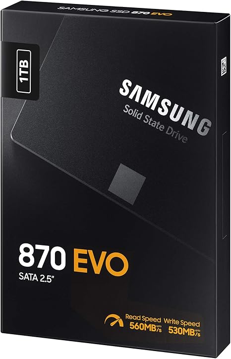 SAMSUNG 870 EVO 1TB 2.5 inch SATA III SSD | MZ-77E1T0BW