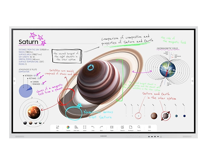 Samsung Flip Pro WM85B 85" Interactive display | LH85WMBWLGCXUE