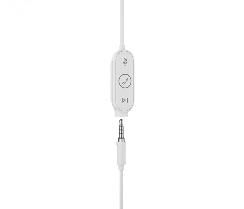 Logitech Zone Wired Earbuds - ROSE , GRAPHITE- USB - EMEA-914 | 981-001135, 981-001013