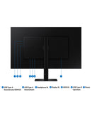 Samsung 32" ViewFinity S8 S80D UHD Monitor | LS32D806EAMXUE