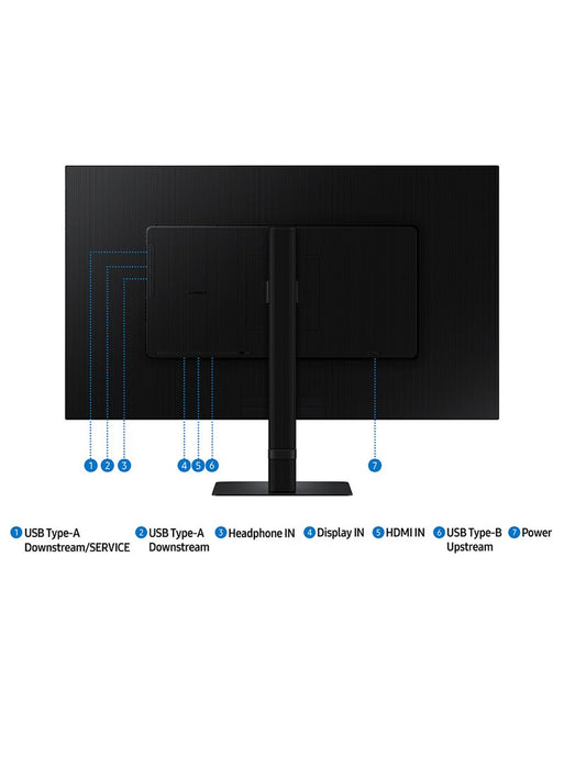 Samsung 32" ViewFinity S8 S80D UHD Monitor | LS32D806EAMXUE