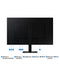Samsung 32" ViewFinity S8 S80D UHD Monitor | LS32D806EAMXUE