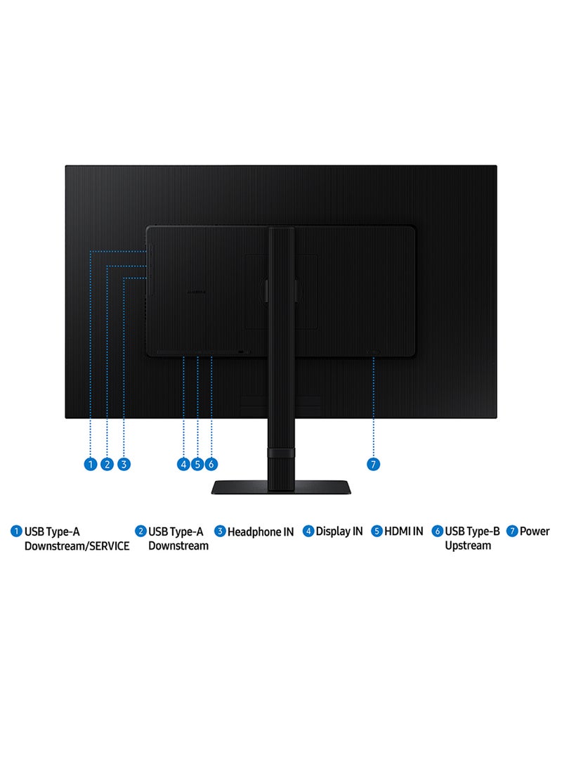 Samsung 32" ViewFinity S8 S80D UHD Monitor | LS32D806EAMXUE