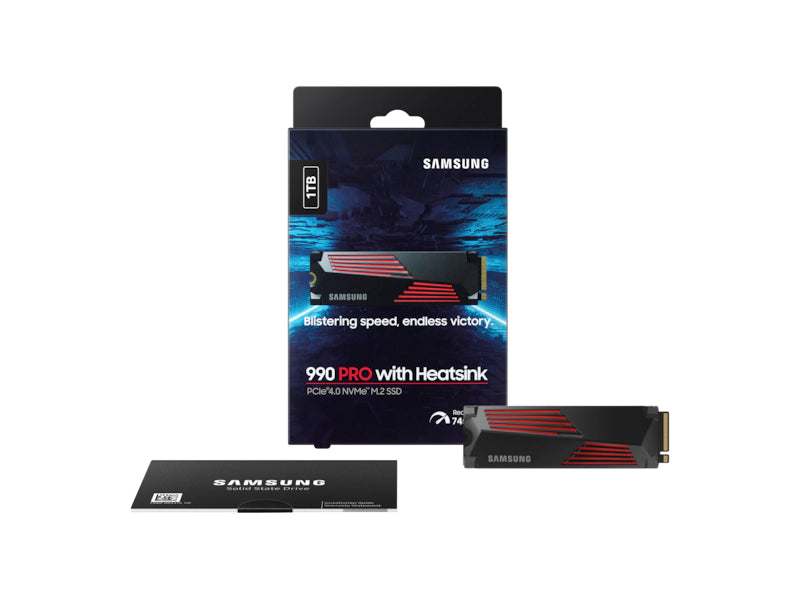 Samsung 990 PRO SSD 1TB with Heatsink | MZ-V9P1T0CW