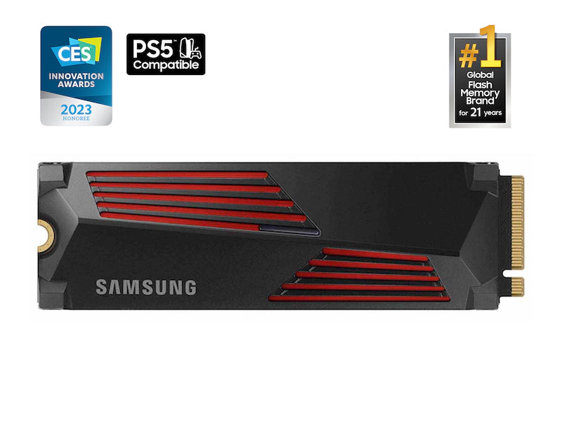 Samsung 990 PRO SSD 1TB with Heatsink | MZ-V9P1T0CW