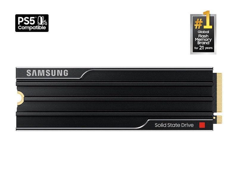 Samsung 9100 Pro 1TB M.2 2280 PCIe 5.0 x4 NVMe Solid State Drive with Heatsink | MZ-VAP1T0CW