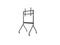 Specktron Motorized Hight Adjustable Mobile Stand - Support 75 & 86 only | EST-20S