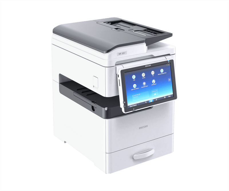 Ricoh MP 305+ SPF A4 Black and White Multifunction Printer