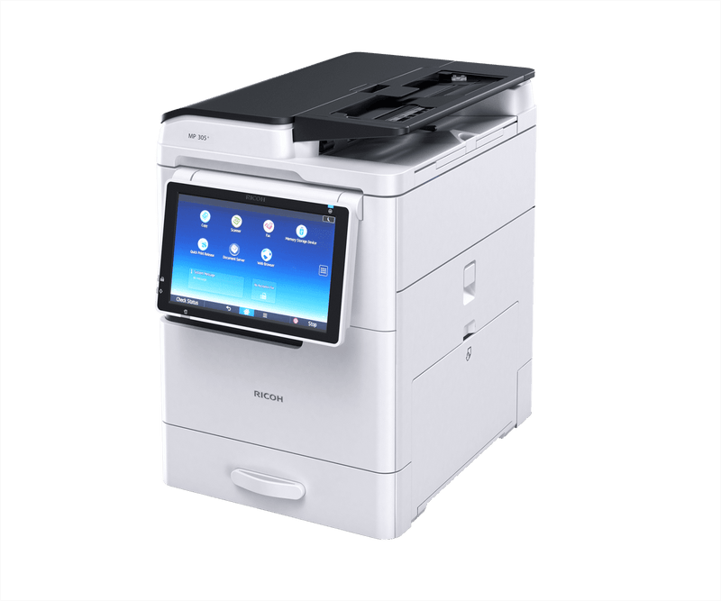 Ricoh MP 305+ SPF A4 Black and White Multifunction Printer