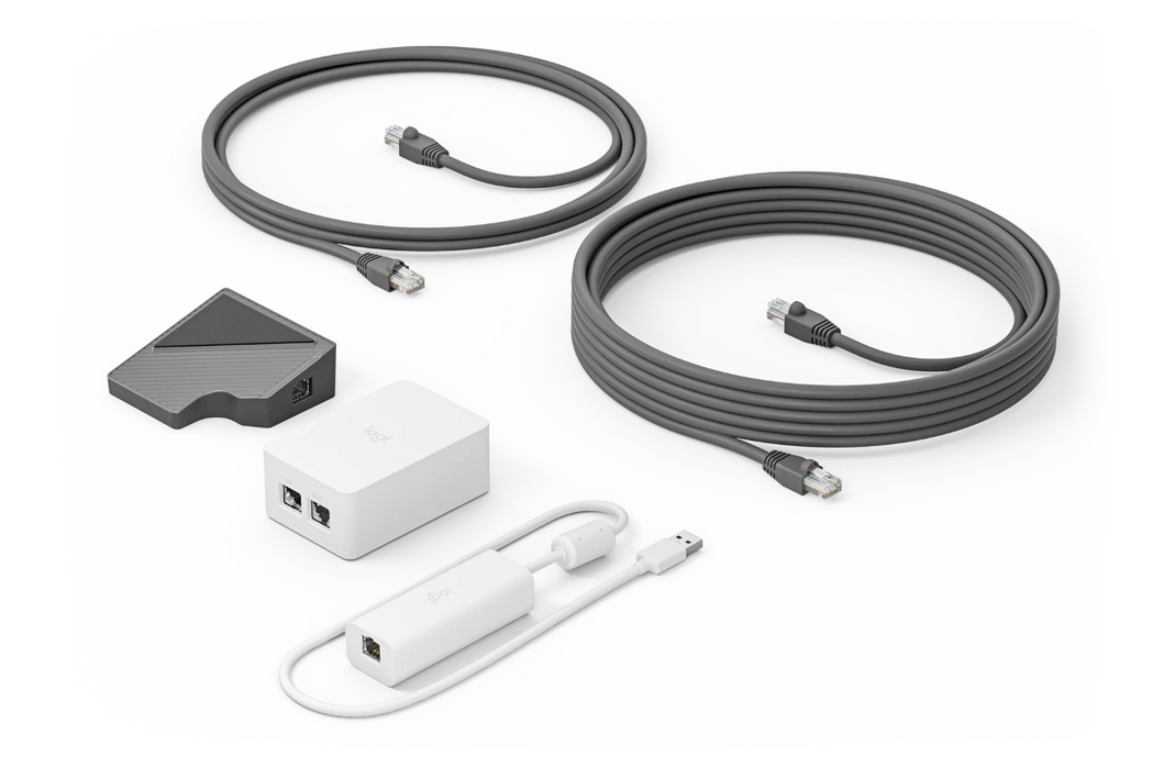Logitech Cat5e Video Conferencing Accessory Kit, USB 2.0 Port, Compatible with Logitech Tap | 952-000019