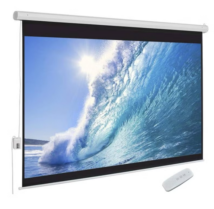 I-View 150" 16:10, Electrical Projector Screen with Remote