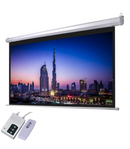 I-View 120" diagonal - 240×180, 16:10, Electrical Screen with Remote | E120