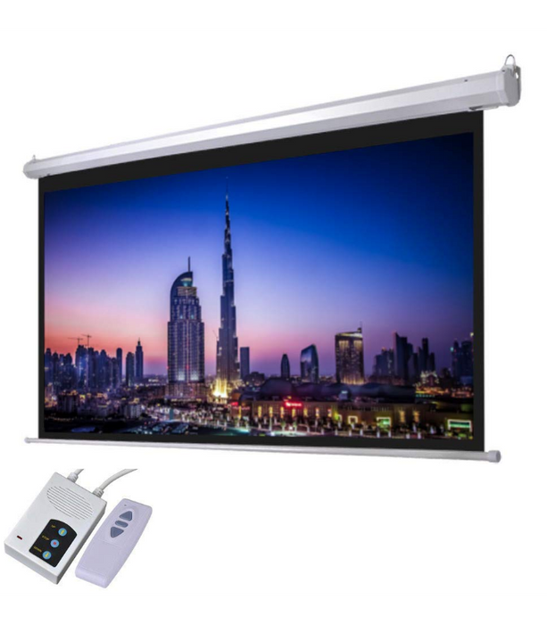 I-View 120" diagonal - 240×180, 16:10, Electrical Screen with Remote | E120