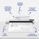 Epson WorkForce DS-70 Portable Document Scanner - Compact and Efficient