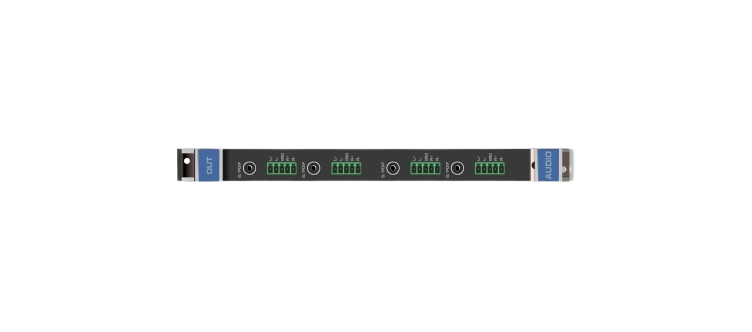 AAD-OUT4-F3 24–Channel Analog & Digital Audio Output Card