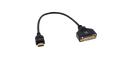 ADC-DF/HM DVI to HDMI (Female - Male) Adapter Cable (1')